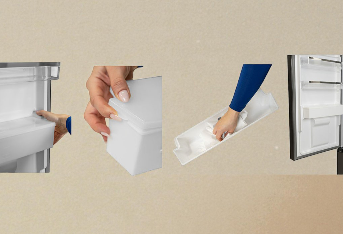 Απεικονίζεται το άδειασμα του δοχείου.